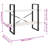 vidaXL 2-Tier Book Cabinet Engineered Wood-775397582-775397561