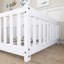 Lit simple en bois avec garde-corps-22686623