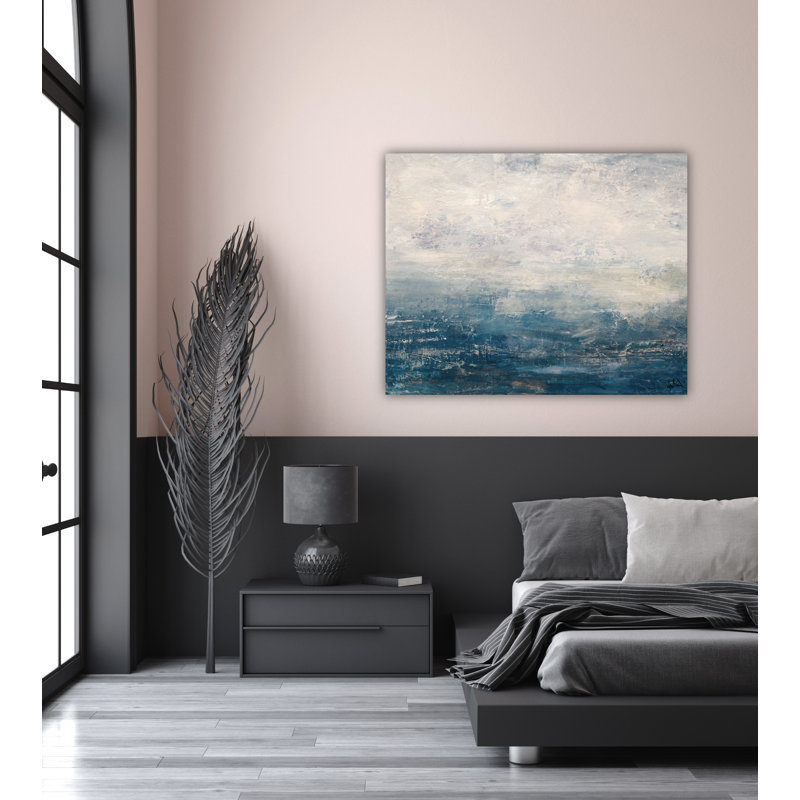 Deep Sea Print by John Beard, White , 22" H x 26" W x 2" D