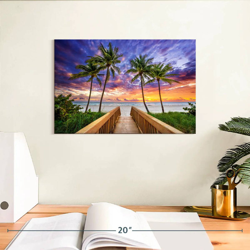 Gillard Vivid Tropical Gillard Sunrise, 8" H x 12" W