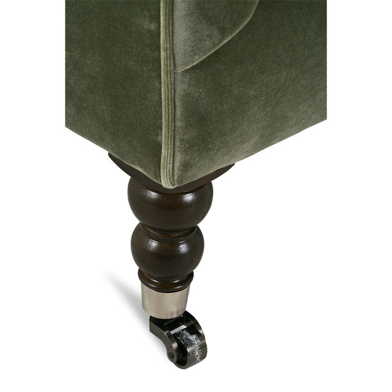 Madeline Sofa, Chocolate, Sage