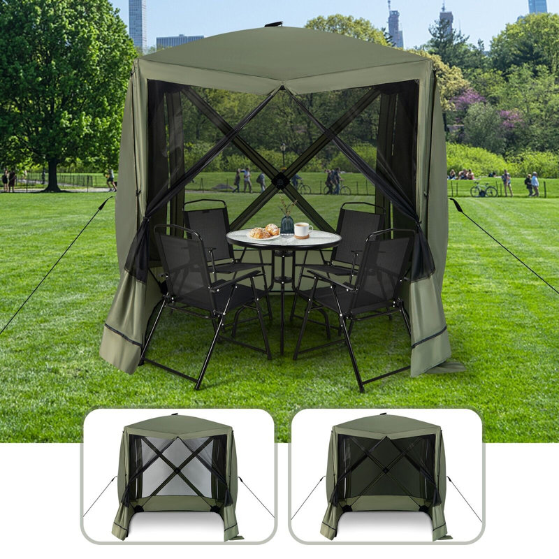 Calei 4 Person Tent, Green