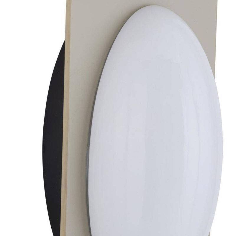 Jeter 1 - Light LED Armed Sconce, Bone