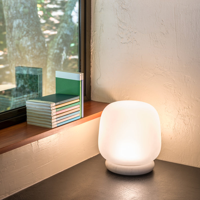 Ab Table Lamp, White
