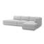 Podium Modular 4 PC Lounge Sectional B-53821372-53821374