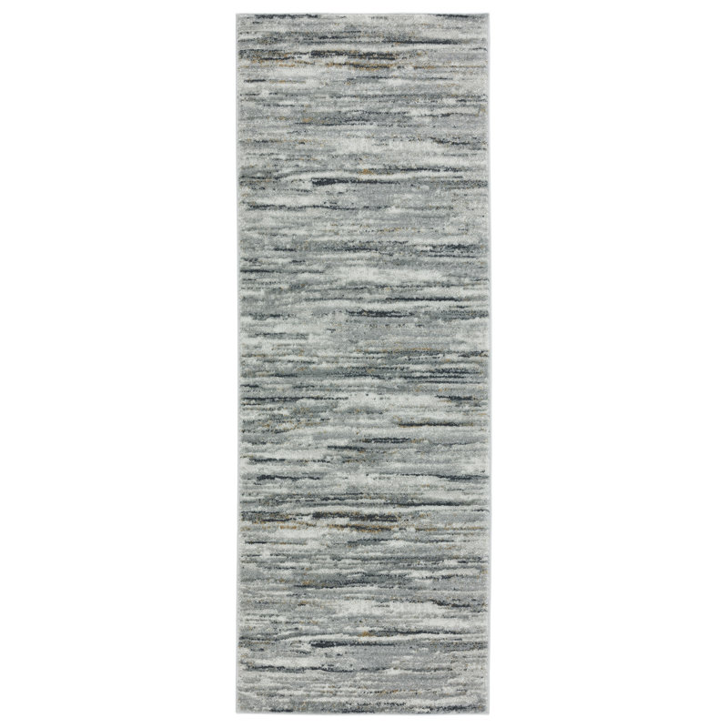 Abstract Indoor Rug, Runner 2'7" x 7'2"