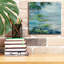 «Lily Pond 1» par Silvia Vassileva, art mural sur toile-1663805206