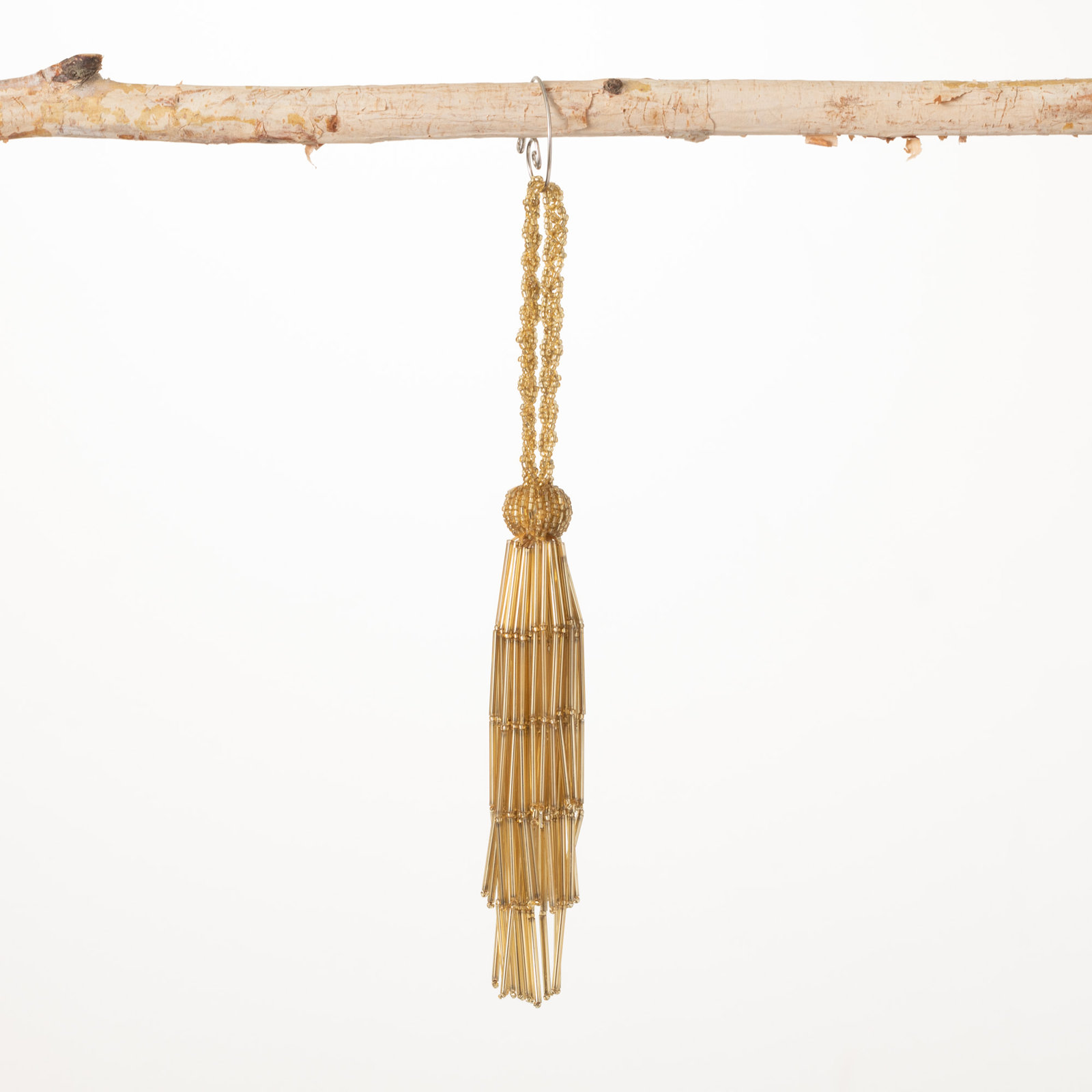 Beaded Tassel Solid Hanging Figurine Ornament