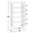 Deshazior Bookcase