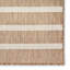 Tapis moderne ivoire en jute 2 pi 2 po x 12 pi Nourison Positano-726585120-726585125