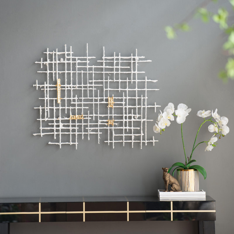 Décoration murale 32 po x 1,5 po x 26 po