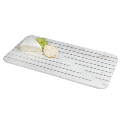 Alban Rectangular Marble Cutting Board