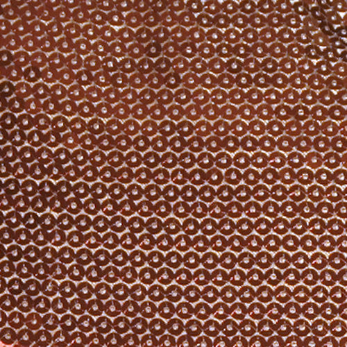 Coussin sequins Tarra, Cuivre