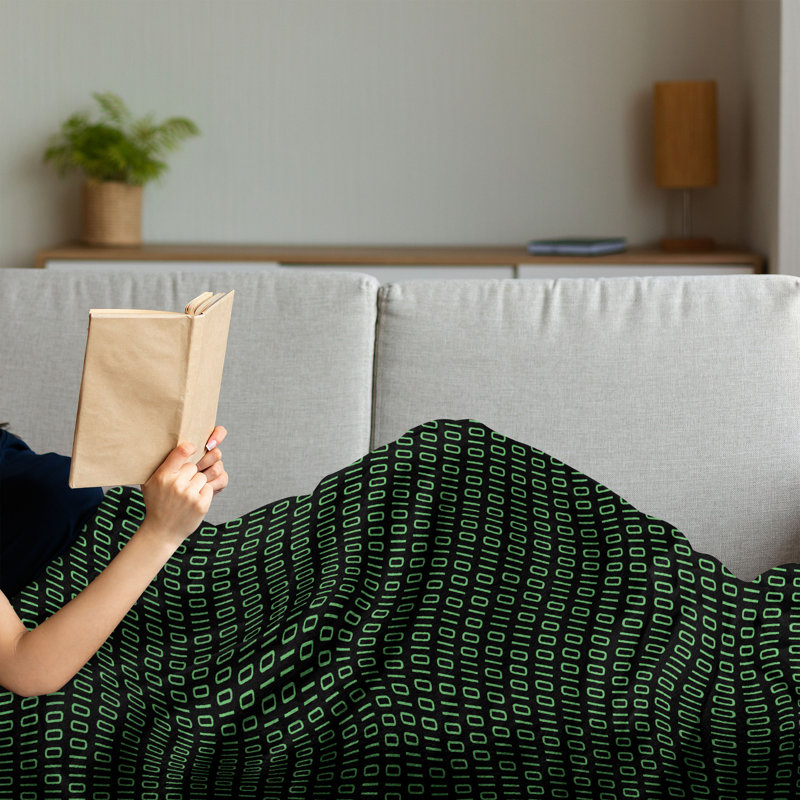 Hand Woven Throw Blanket, 50" x 70"