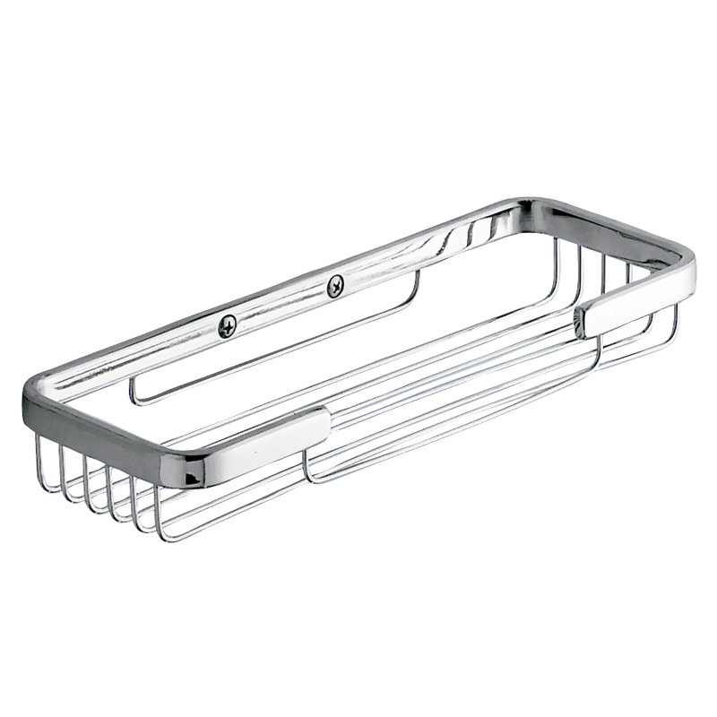 Thirza Drill / Screw Shower Caddy, 3.5cm H x 12.5cm W x 10cm D