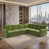 Chenille vert gazon est en rupture de stock