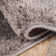 Hemsworth California Shag Solid Polyester Non-Slip Indoor Area Rug or Runner With Foam Backing