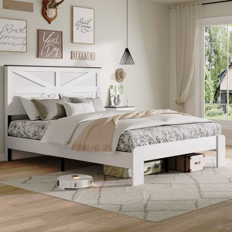 Tête de lit, tête de lit plateforme, silencieux, pas de sommier, grand rangement sous le lit, Double