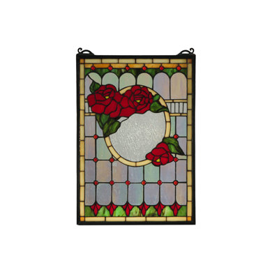 Morgan Rose Stained Glass Window