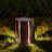 15.7'' Solar Powered Integrated LED Color Changing Outdoor Table Lamp