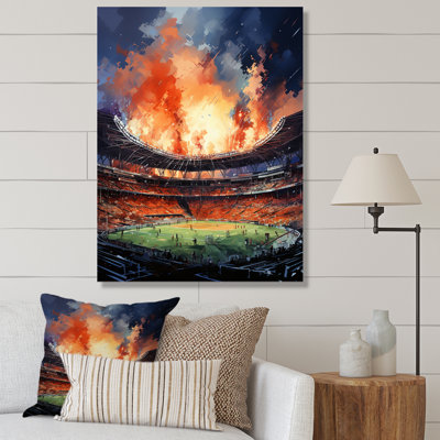 Décoration murale Sport Stadium In Spotlight IV - Cityscapes