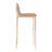 Saddle Upholstered Counter Stool with Metal Frame