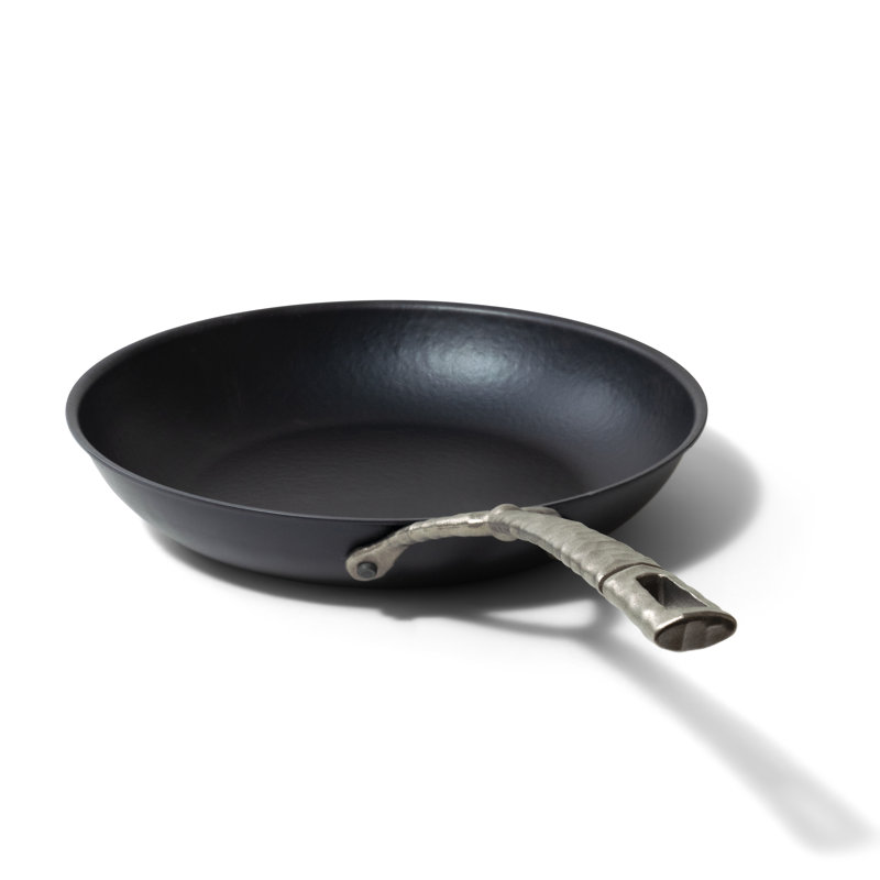 Alva Artist 11" Black Carbon Steel Nonstick Frying Pan