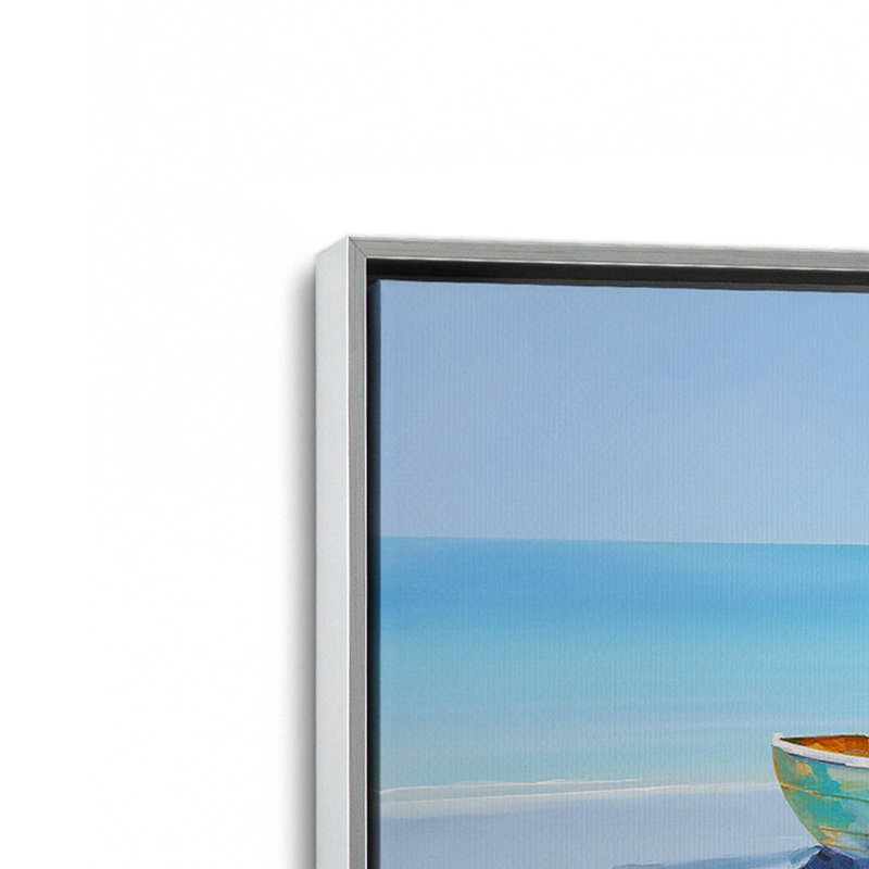 Barques au repos, Chrome poli