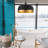 Kesleigh 13" Industrial 1-Light Dome Pendant with Dimmable