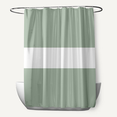Rideau de douche simple Floral