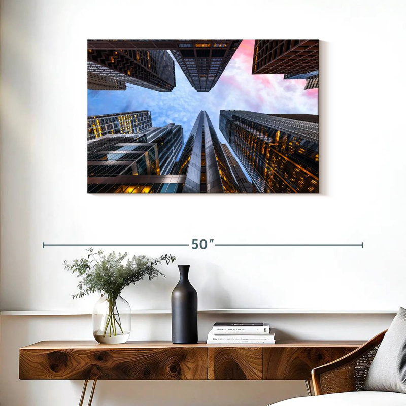 Lilie Chicago High Rises, 24" H x 36" W
