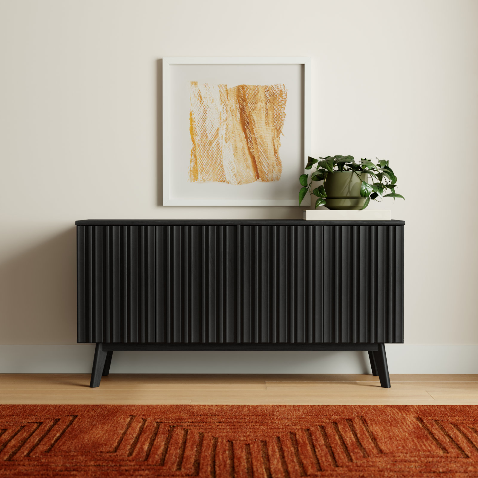 Helena 62'' Media Console, Black