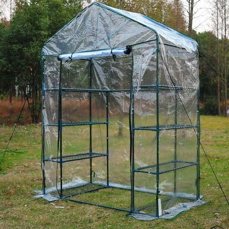 Wagner 1.4m W x 0.7m D Mini Greenhouse