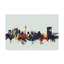 « tehran iran horizon dark iv », reproduction d’art sur toile tendue-1573714765