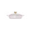 Le Creuset Enameled Cast Iron Traditional Heart Dish With Heart Knob, 1.25 Qt. - Chiffon Pink-1400433929