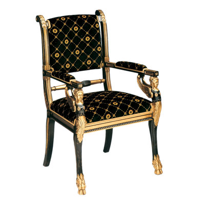 Chaise avec accoudoirs