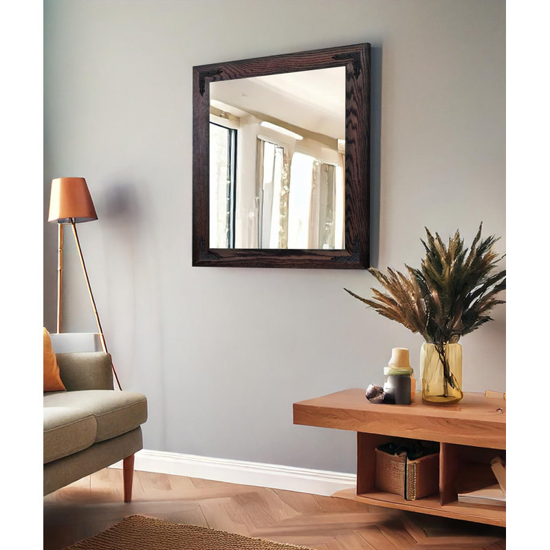 Miroir Gracie Oaks, Cerise noir, 30 po x 33 po