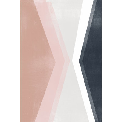 Casual Angle I by June Erica Vess - Wrapped Canvas Painting
