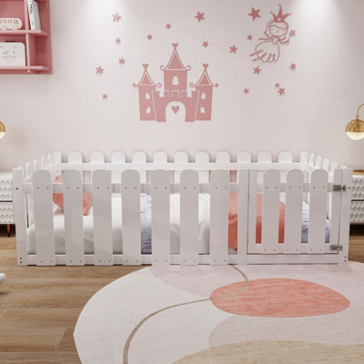 Jutta Solid Wood Bed