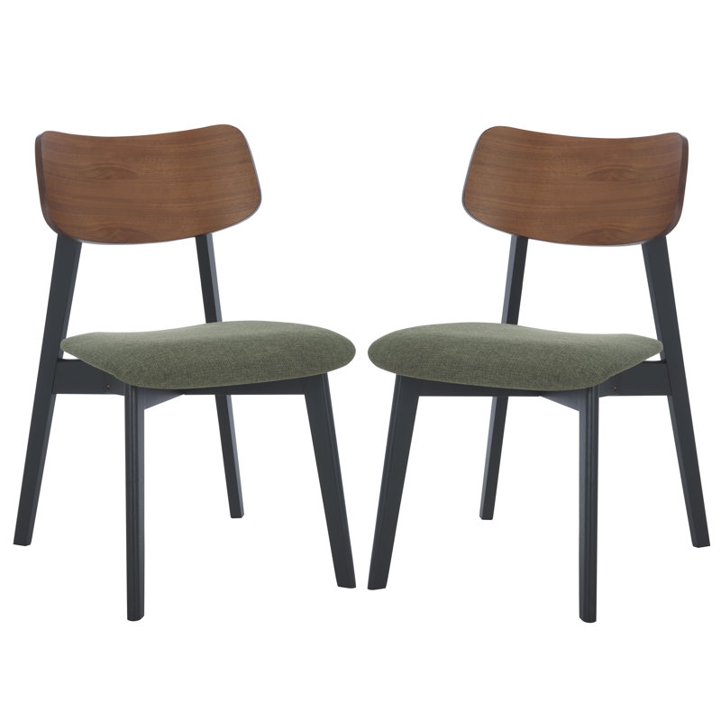 Divya Wood Dining Chair, Green