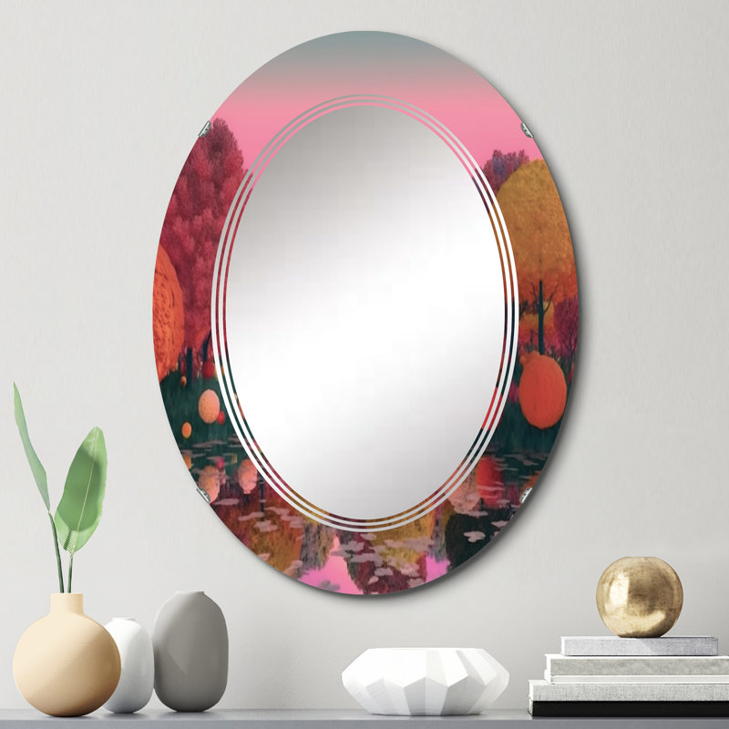 Miroir mural Nikodemos, 30 po x 20 po