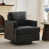 Similicuir noir est en rupture de stock