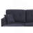 Sectional Sofa Bed, Dark Blue