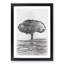 Tree in Tuscany Italy in Abstract - Framed Print-55767897-55767898