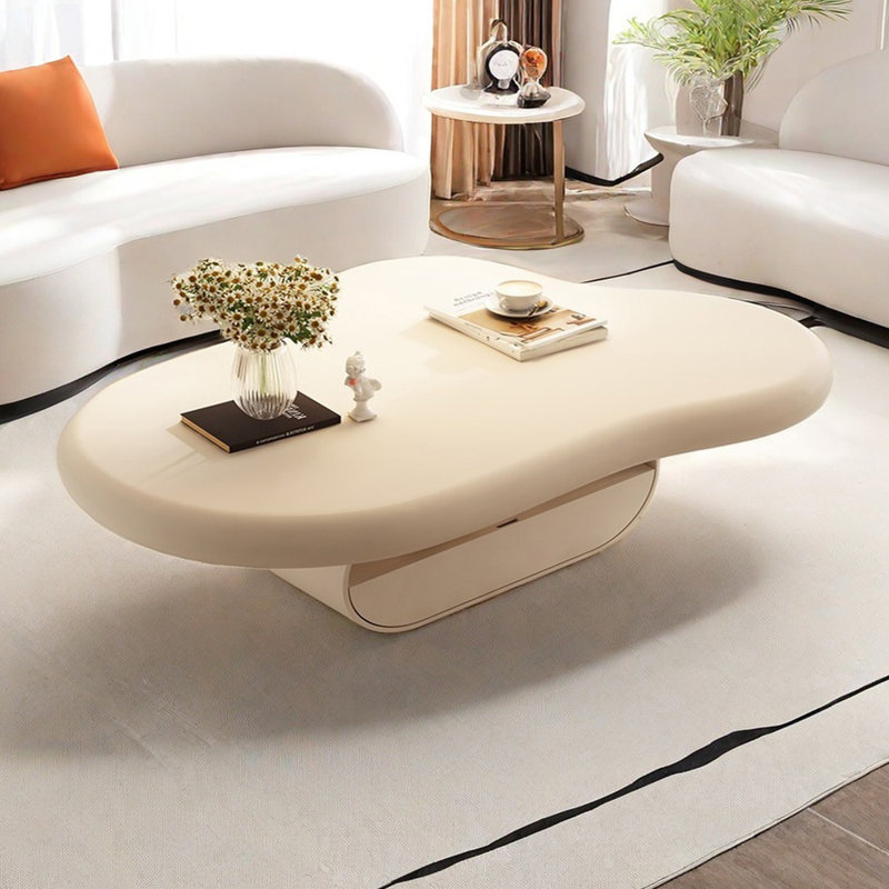 Table basse avec rangement Creamy Cloud, H 30 cm x l 20 cm