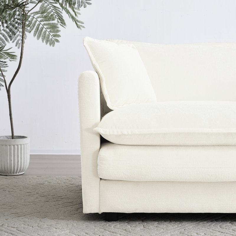 Comfy 4 chenille - Canapé spacieux et confortable
