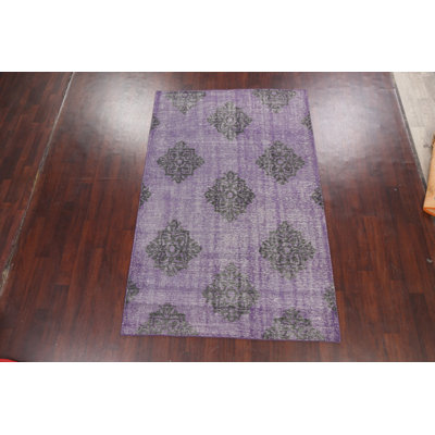 One-of-a-Kind 8'6'' X 5'6'' Area Rug Purple