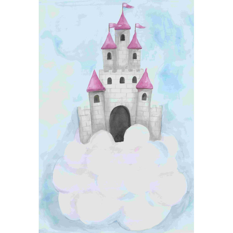 Château dans les nuages, H 30 po x l 20 po x P 1,25 po