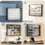 Vitrine murale pour une superbe vitrine de collection