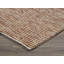 Tikka Striped Hand-Knotted Wool Brown Area Rug-44271071